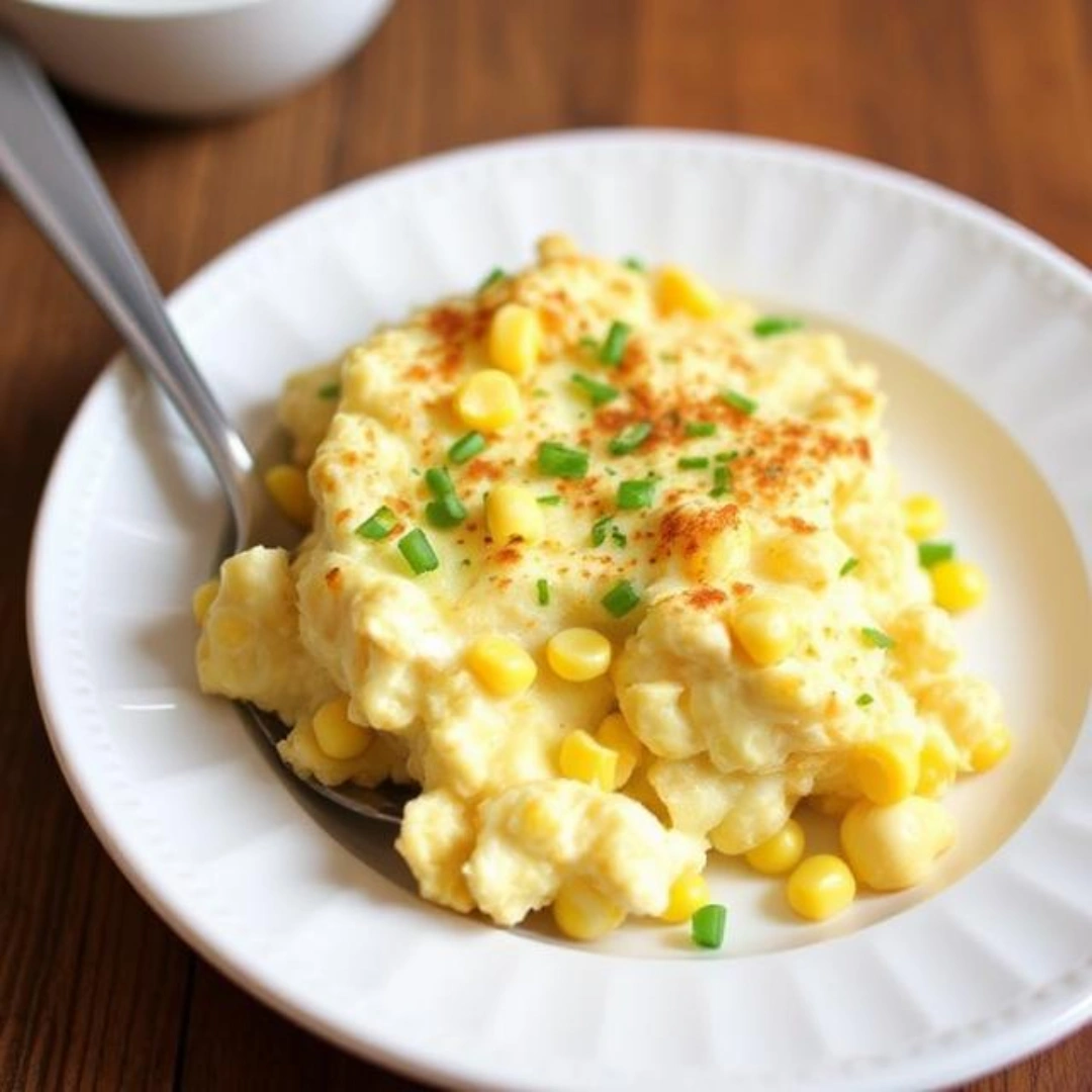 Cream Cheese Corn Casserole