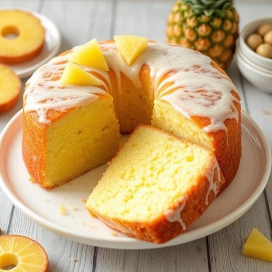Pineapple Juice Cake
